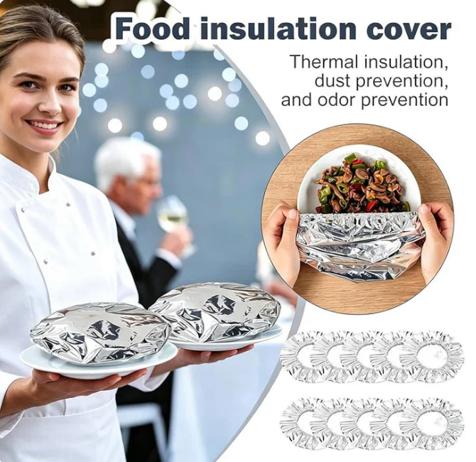 Reusable Aluminum Foil Food Freshness Cover