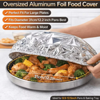 Reusable Aluminum Foil Food Freshness Cover