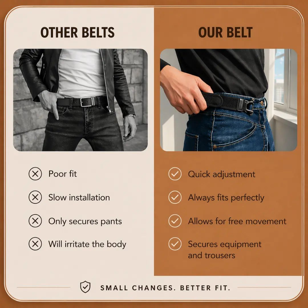 SlimFit™ Lock-Free Belt