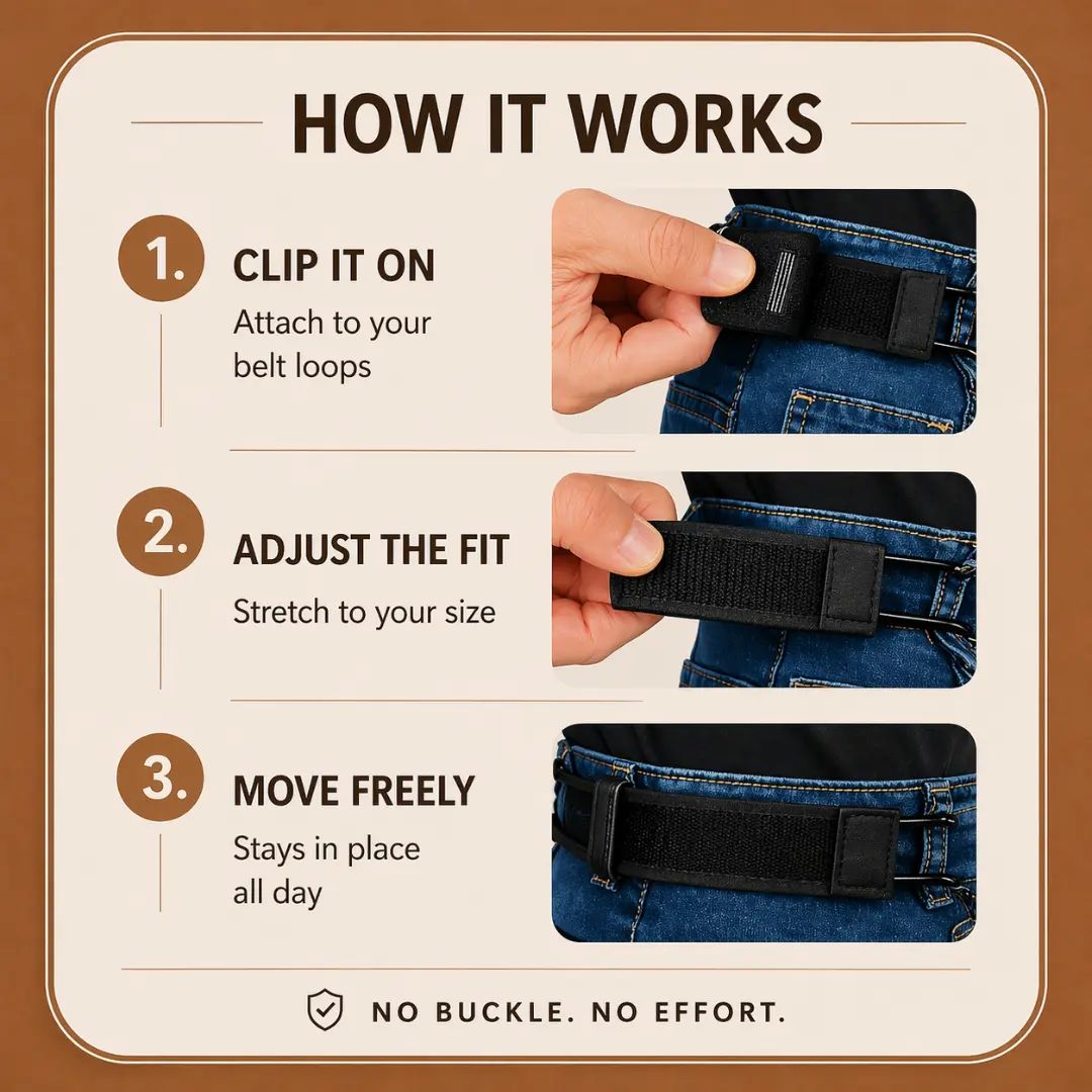 SlimFit™ Lock-Free Belt
