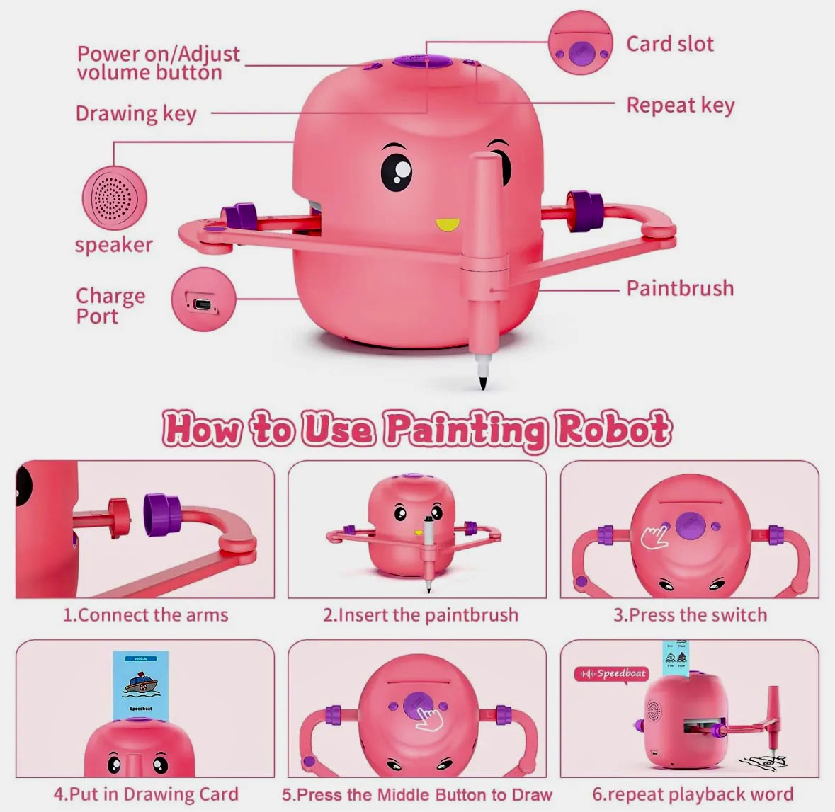 Drawzy™ Smart Drawing Robot
