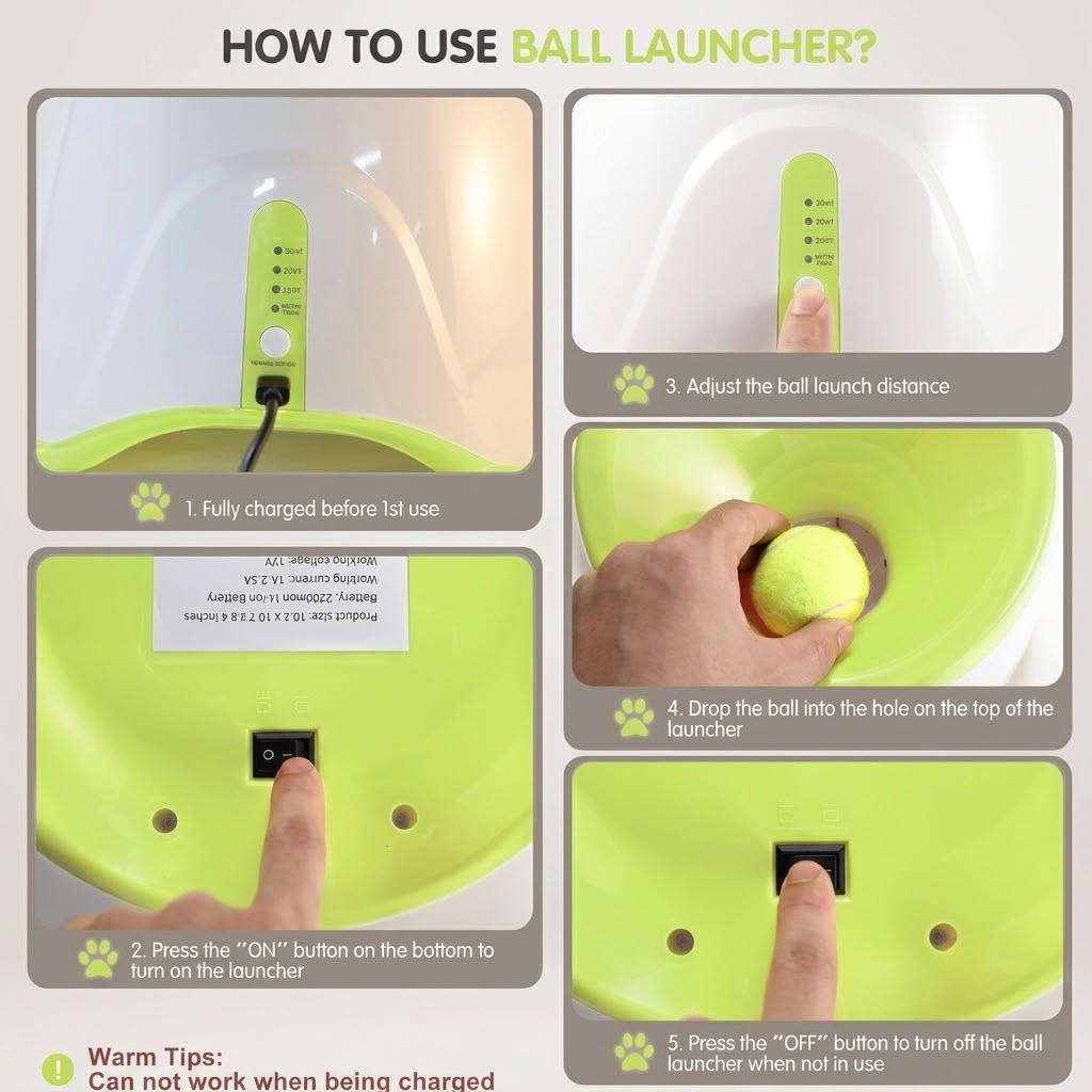 Infinitov™ Smart Automatic Dog Ball Launcher