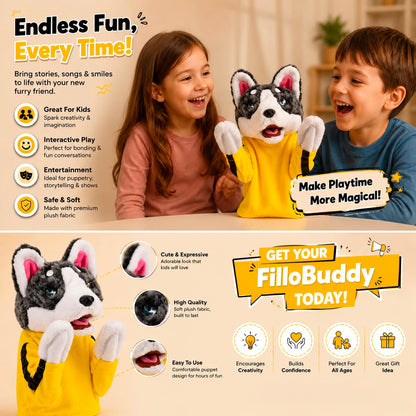 FilloBuddy™ – The Viral Interactive Kung Fu Husky Hand Puppet