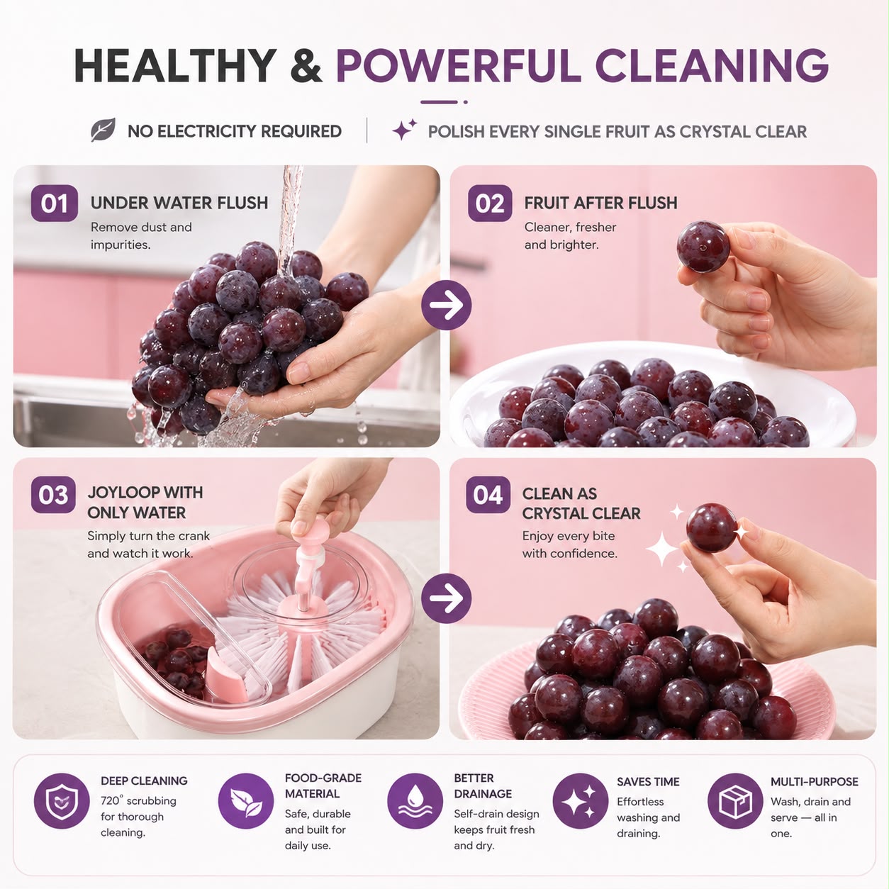 FreshSpin™ Fruit & Vegetable Washer