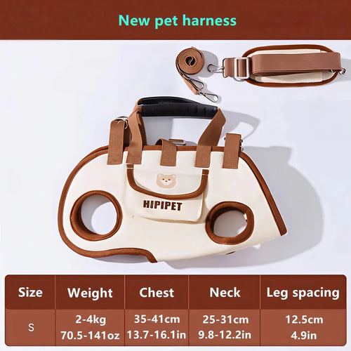 Multi-Functional Breathable Pet Travel Bag for Small Dogs & Cats
