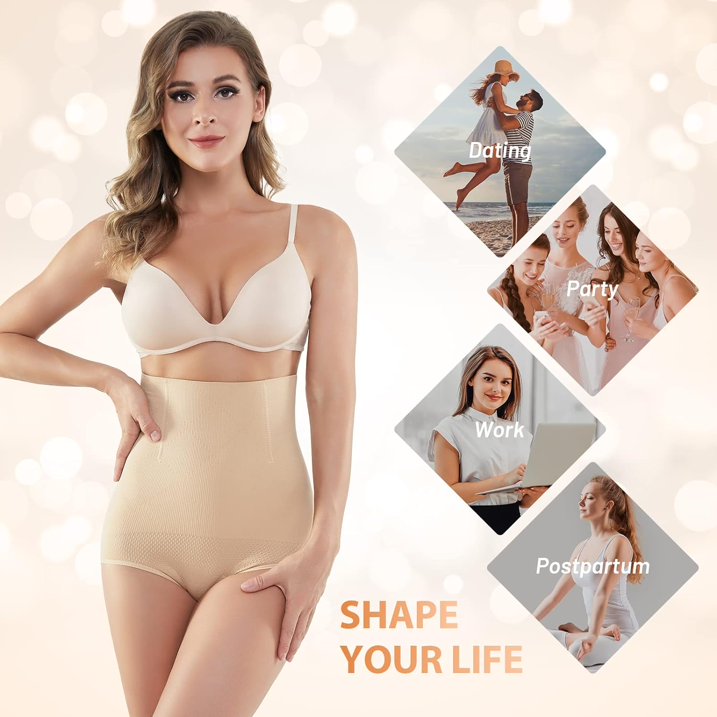 Body Shaper for Women,High Waisted Tummy Firm Control Slimming Waist Panties
